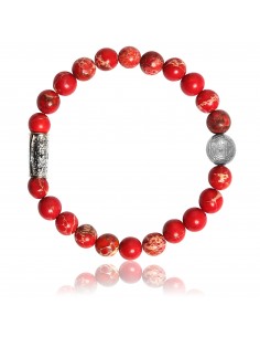 Bracelet 8mm Red Sea Jasper