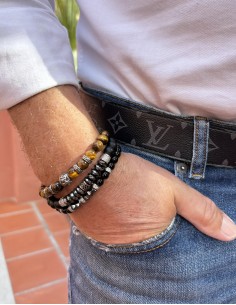 Pulsera 6mm de Agata Negra... 2
