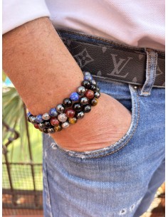 Bracelet 8mm Agate Noire /... 2