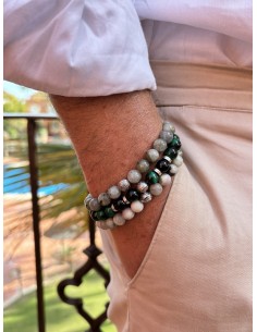 Bracelet 8mm Labradorite 2