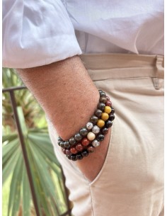 Bracelet Mookaite et Talisman 2