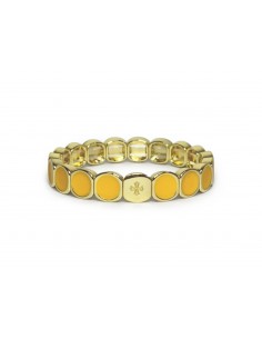 Bracelet Métal émaillé Jaune