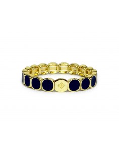 Bracelet Métal émaillé Marine