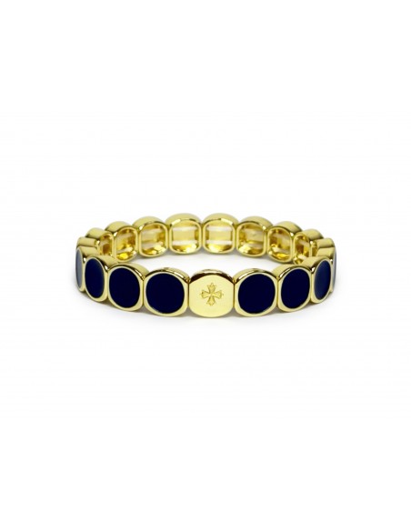 Bracelet Métal émaillé Marine