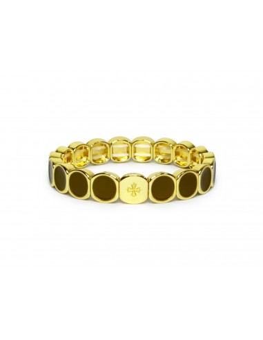 Bracelet Métal émaillé Sable