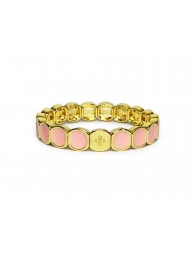 Bracelet Métal émaillé Corail