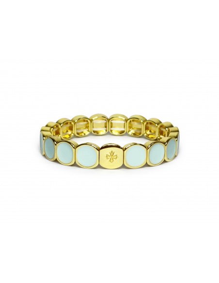 Bracelet Métal émaillé Azur