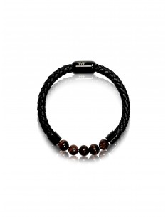 Bracelet Cuir Tressé / Oeil...