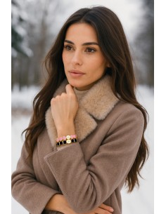 Bracelet Métal émaillé Ardoise 2