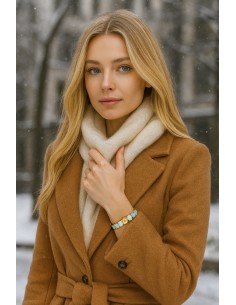 Bracelet Métal émaillé Azur 2