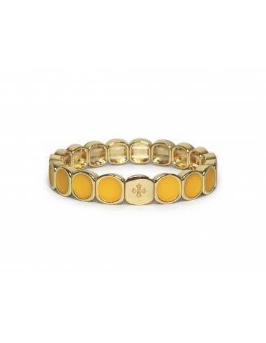 Bracelet Métal émaillé Jaune
