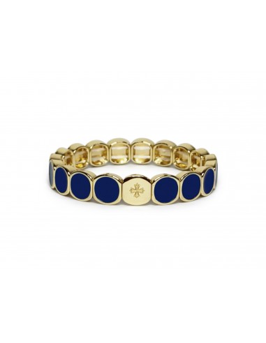 Bracelet Métal émaillé Marine