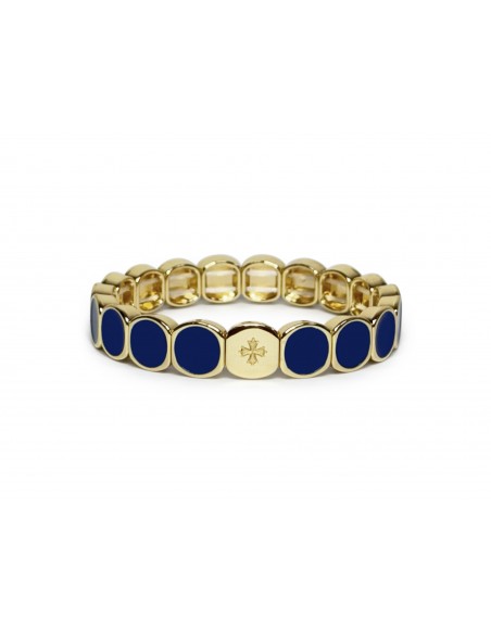 Bracelet Métal émaillé Marine