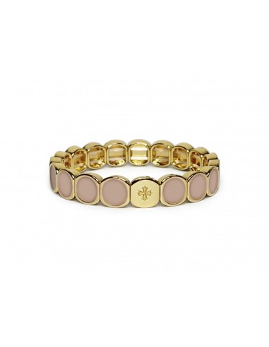 Bracelet Métal émaillé Taupe