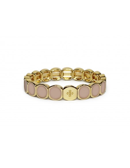 Bracelet Métal émaillé Taupe