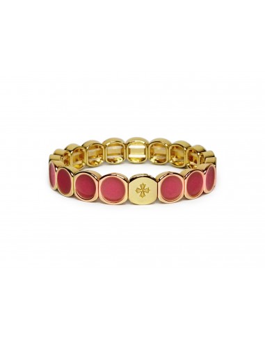 Bracelet Métal émaillé Pastèque