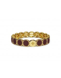 Bracelet Métal émaillé Chocolat
