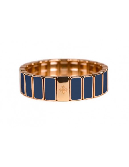 Bracelet Métal émaillé Sticks Marine