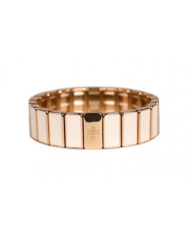 Bracelet Métal émaillé Sticks Crème