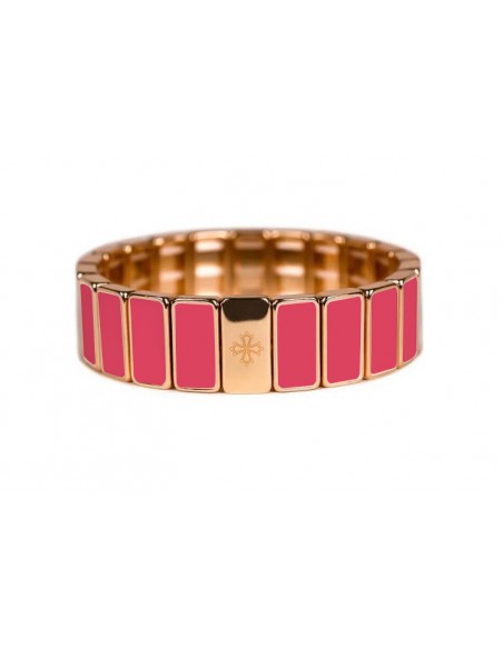 Bracelet Métal émaillé Sticks Pastèque