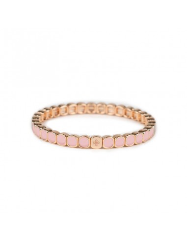 Bracelet Métal émaillé Slim Rose Poudré