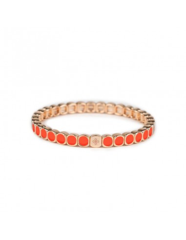 Bracelet Métal émaillé Slim Orange