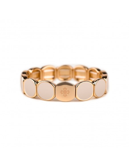 Bracelet Métal émaillé Bold Nude