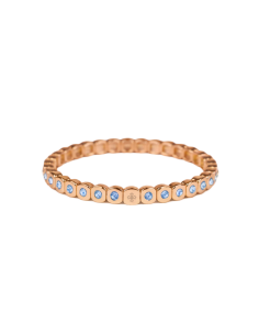 Bracelet Métal émaillé Strass Azur