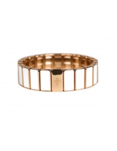 Bracelet Métal émaillé Prestige Blanc