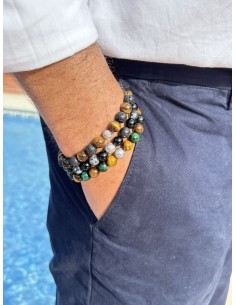 Bracelet 8mm Tiger Eye /... 2