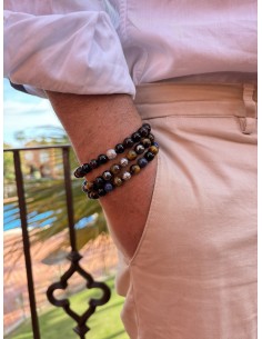 Pulsera 8mm de Ojo de Tigre... 2