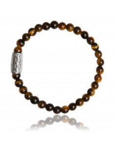 Bracelet 6 mm Oeil de Tigre