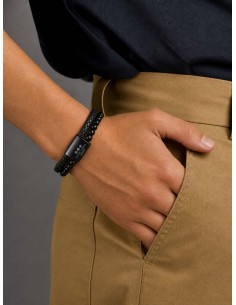 Bracelet Braided Leather /... 2