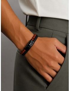 Pulsera de Cuero Trenzado /... 2