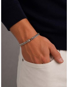 Bracelet Maille Acier 2