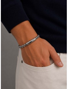 Bracelet Maille Acier 2
