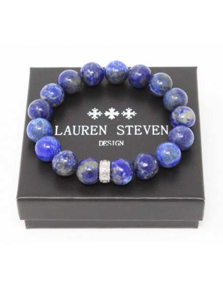 Bracelet 12 mm Lapiz Lazuli