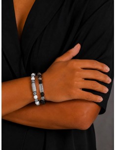Pulsera 8mm de Howlita /... 2