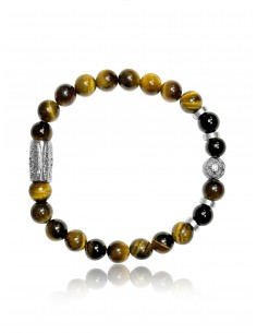 Bracelet 8mm Tiger Eye /...