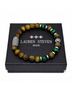 Bracelet 8mm Matte Tiger... 2