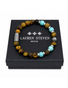 Bracelet 8mm Matte Tiger... 2