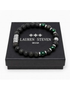Bracelet 8mm Lava Stone /... 2