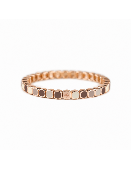 Bracelet Métal émaillé Slim Lueur de Moka
