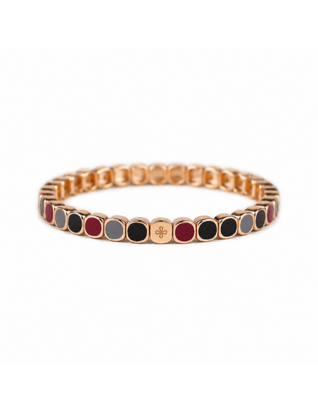 Bracelet Métal émaillé Slim Velour de minuit