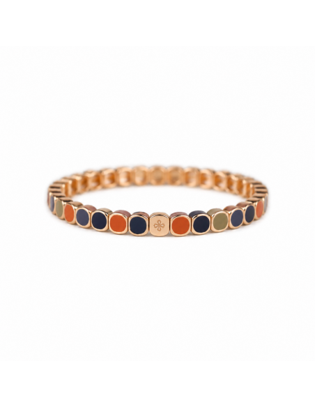 Bracelet Métal émaillé Slim Jardin d'Automne
