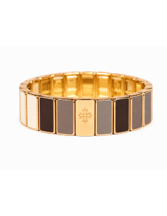 Enamel Metal Bracelet Cream...