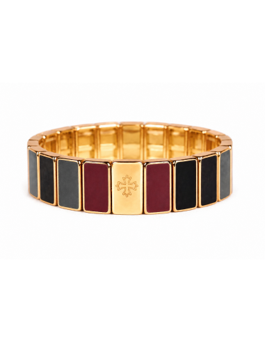 Bracelet Métal émaillé Prestige Velour de Minuit