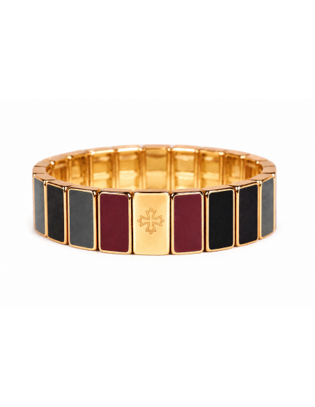 Bracelet Métal émaillé Prestige Velour de Minuit