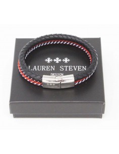 Bracelet Corde et Cuir Tressé 2