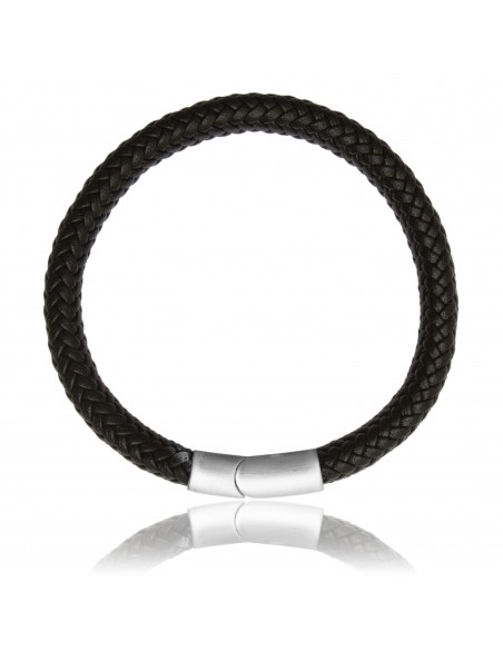 Bracelet Cuir Tressé